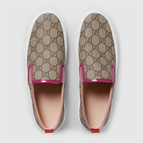 gucci ladies slip ons|gucci women's slip on sneakers.